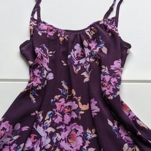 Torrid Floral Strappy Tank Top